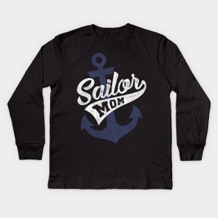 Sailor Mom Kids Long Sleeve T-Shirt